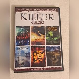 DVD Killer Curses 6 Horror Movies 2 Discs